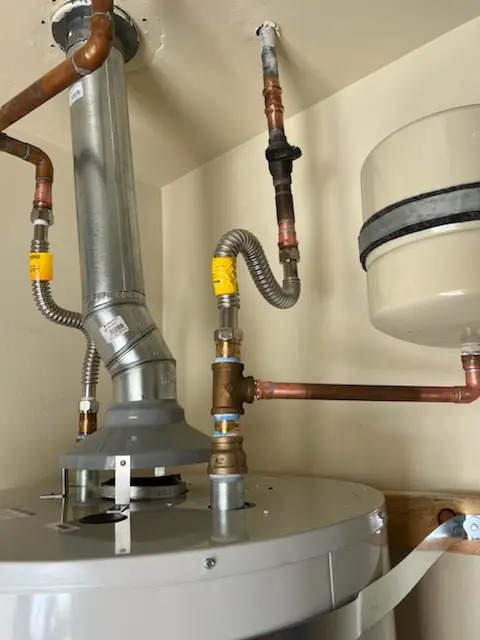 Water heater installation and plumbing repair in Brenda View